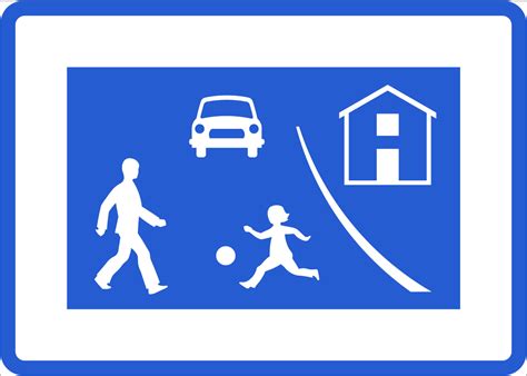 Знак жилая зона на прозрачном фоне (38 фото)