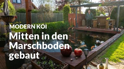 Lars Selbstgebauter Liter Teich Modern Koi Blog Youtube