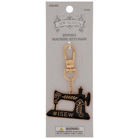 Black Sewing Machine Keychain Hobby Lobby