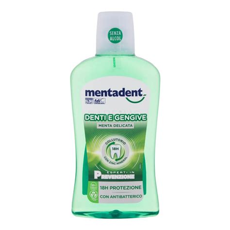 Mentadent Teeth And Gums Mint Collutorio Parfimo It