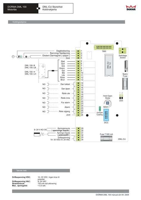 Dorma Es 100 Manual 5
