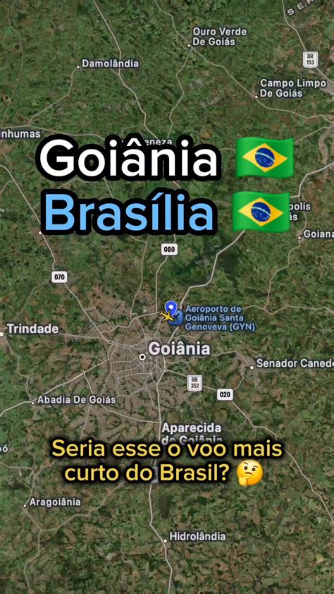 Goiania A Brasilia Km - Goiânia - Brasília 🇧🇷 O voo comercial mais curto do Brasil? 🤔 | Tráfego ...