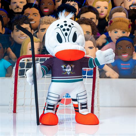 Anaheim Ducks Wild Wing 10" Mascot Plush Figure (Retro) - Bleacher Creatures