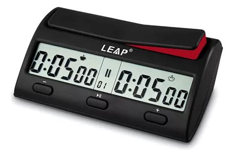 Reloj De Ajedrez Digital Avanzado Leap Chess Clock Con Cron Env O Gratis