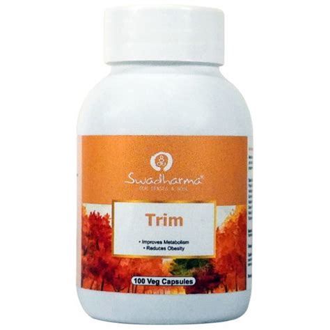 Swadharma Trim Capsules Uses Price Dosage Side Effects Substitute