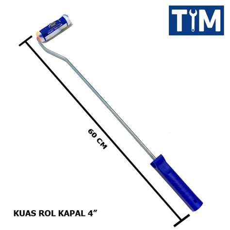 Jual VICO Kuas Rol Kapal 4 INCH Kuas Roll Kecil Gagang Panjang