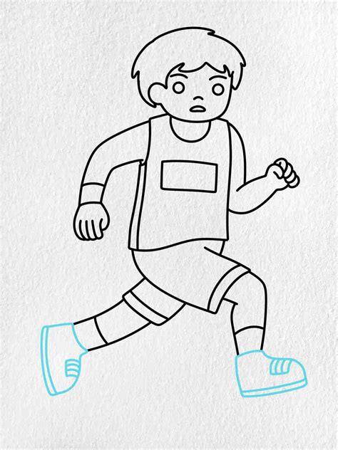 Track and Field Drawing (easy) - HelloArtsy