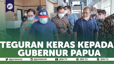 Mendagri Beri Teguran Keras Ke Gubernur Papua Youtube