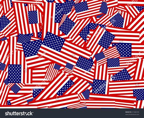 American Flag Collage Stock Illustration 21346729 | Shutterstock