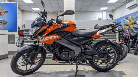 2021 Bajaj Pulsar Ns 125 Orange Color On Road Price Specifications Detailed Review Youtube