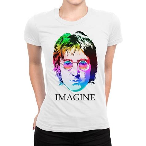 John Lennon Imagine T Shirt Men S Women S Sizes Etsy