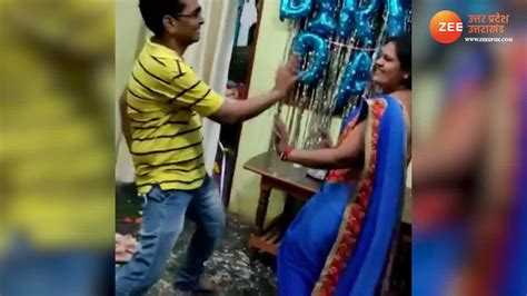 Sapna Choudhary Song Tu Cheez Lajawaab Desi Couple Dance Video Goes