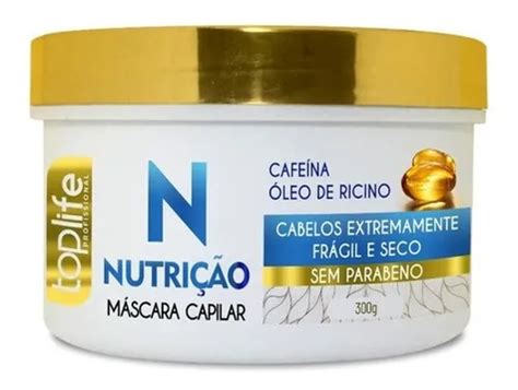 Creme Para Cabelo Poroso - Creme De Nutrição Cabelos Porosos E Frágeis Toplife 300g | MercadoLivre
