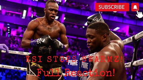 KSI VS SWARMZ KSI STOPS SWARMZ IN THE 2ND ROUND PINEDA NEXT YouTube