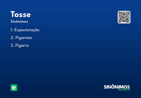 Como Escreve A Palavra Tosse - Tosse - Significado e Sinônimo - escreva.ai