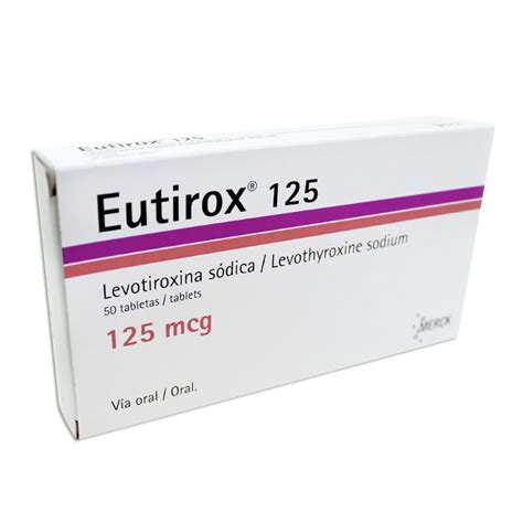 Eutirox 125mcg X 50 Tabletas Siman El Salvador