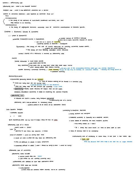 ECON Lecture Notes 140 Econ 1B03 Studocu