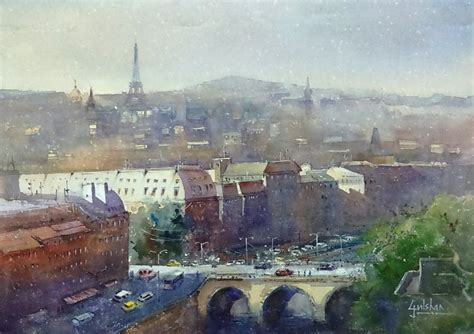 Atmospheric Perspective Painting at PaintingValley.com | Explore ...