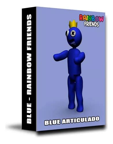 Archivo Stl Stl Blue Stl Rainbow Friends Articulado Roblox En Venta En