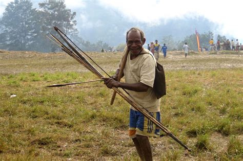 Tribes of Papua Indonesia - An Unlikely Guest at a Highlands Festival