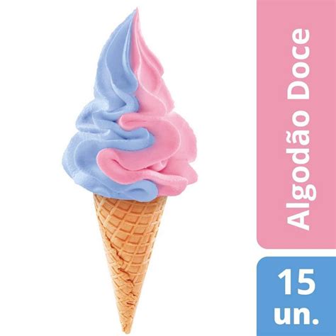 Cornetto Soft Algodão Doce 15x145ml