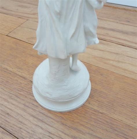 White Porcelain Figurine Mark Antiques Board