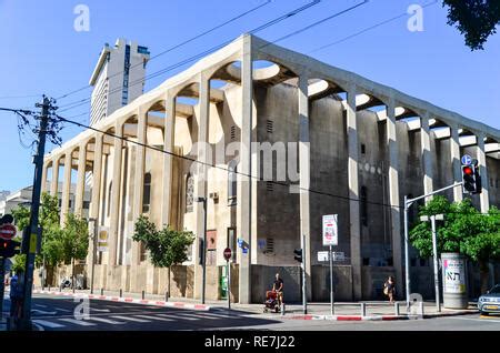 Great Synagogue of Tel Aviv building exterior, Israel Stock Photo - Alamy