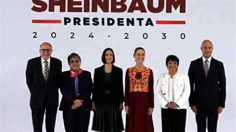 Claudia Sheinbaum Presenta Segunda Parte De Su Gabinete