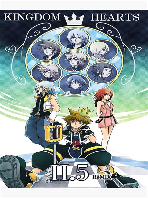 Kingdom Hearts Kh Poster For Sale By Romepleione Redbubble