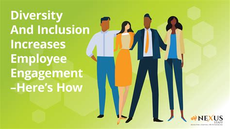 Diversity And Inclusion Increases Employee Engagementheres How