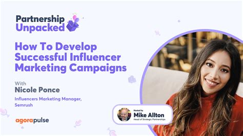 How To Develop Successful Influencer Marketing Campaigns W Nicole Ponce