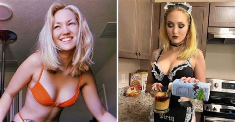 Topless Maid Sammi Who Cleans Houses In Skimpy Lingerie Makes Hefty