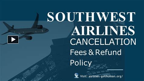 Ppt Southwest Airlines Cancellation Policy Powerpoint Presentation Free To Download Id