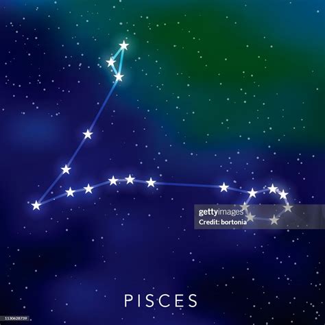 Pisces Star Constellation High Res Vector Graphic Getty Images