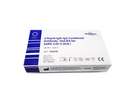 A Rapid Igm Igg Combined Antibody Test Kit For Sars Cov Ica Home