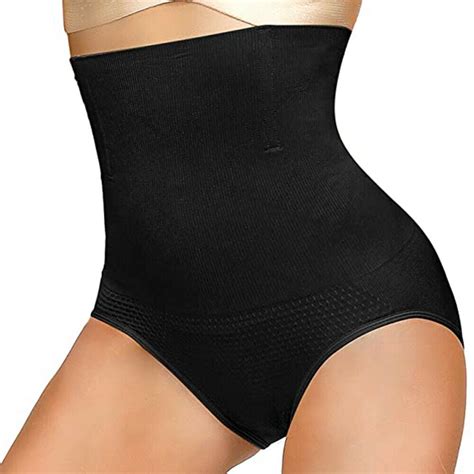 Womens Body Shaper High Waisted Tummy Control Panties Slimming