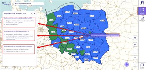Wyniki Wybor W Do Sejmu Na Mapach W Geoportalu Ongeo Pl Blog