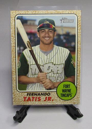 Fernando Tatis Jr Topps Heritage Minor League Prospect Rookie