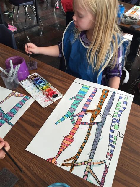 kindergarten art lessons 1