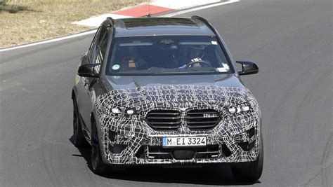 BMW X5 M Facelift Spied On The Nurburgring Auto Express