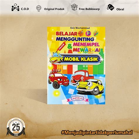 Jual Buku Aktivitas Anak Tk Paud Murah Belajar Menggunting Menempel