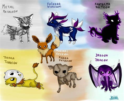 Evoluciones De Eevee