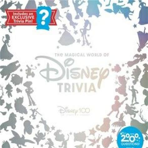 Games Playmonster The Magical World Of Disney Trivia Years Of