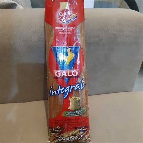 Selmi Espaguete Integral Galo Tamanho Review Abillion