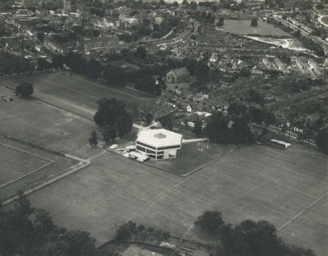 Photograph, Aerial view of Chichester Festival Theatre (c.1962) – Pass ...