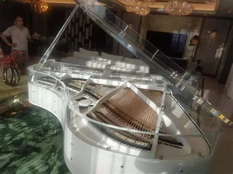 Chloris Handcrafted Transparent Crystal Grand Pianos Hg A Luxury