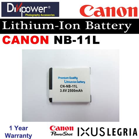 Canon Nb L Nb L Lithium Ion Battery For Powershot Ixus Camera By