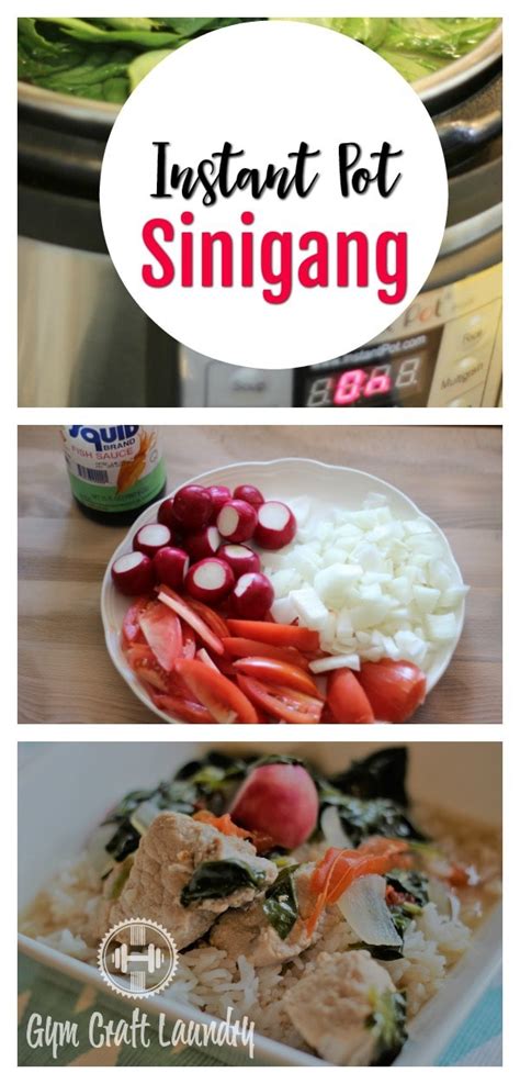 Not My Mama's Pork Sinigang - In the Instant Pot! - Gym Craft Laundry