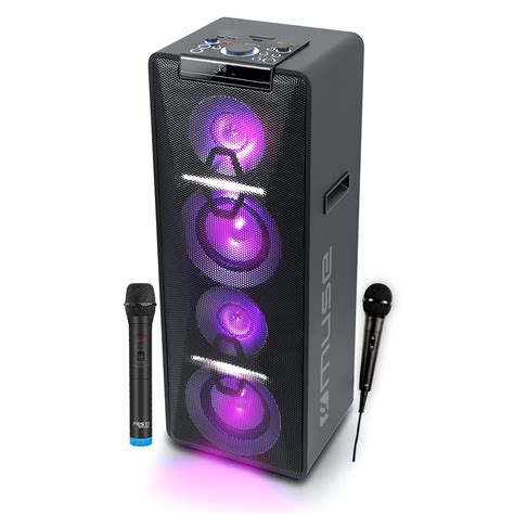 Enceinte DJ Sono Muse M 1950DJ Bluetooth Avec Batterie Lecteur CD