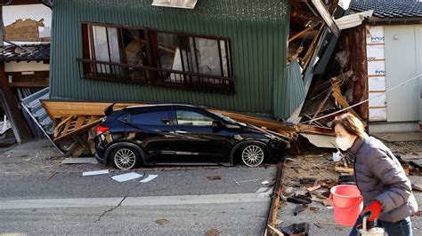 Japan Earthquake Death Toll Rises As Pm Warns Of Battle Against Time To Rescue Survivors